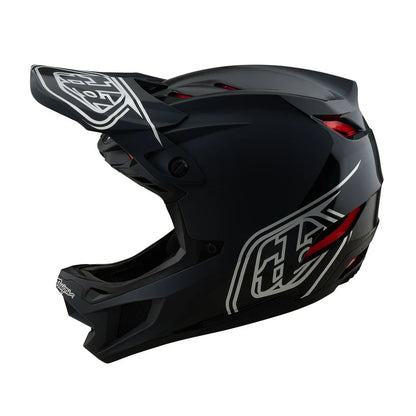 TLD D4 Polyacrylite Helmet Shadow Black