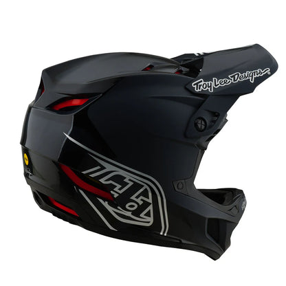 TLD D4 Polyacrylite Helmet Shadow Black