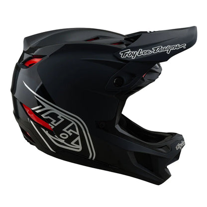 TLD D4 Polyacrylite Helmet Shadow Black