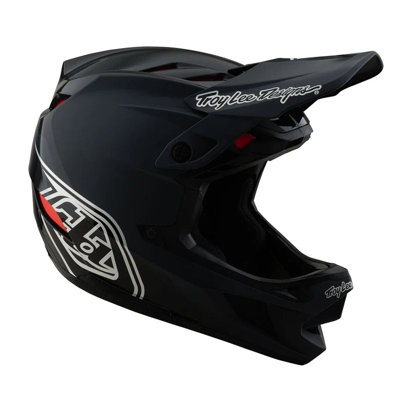 TLD D4 Polyacrylite Helmet Shadow Black