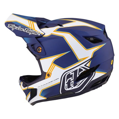 Troy Lee Designs D4 Compsite, Matrix Camo Blue, Medium