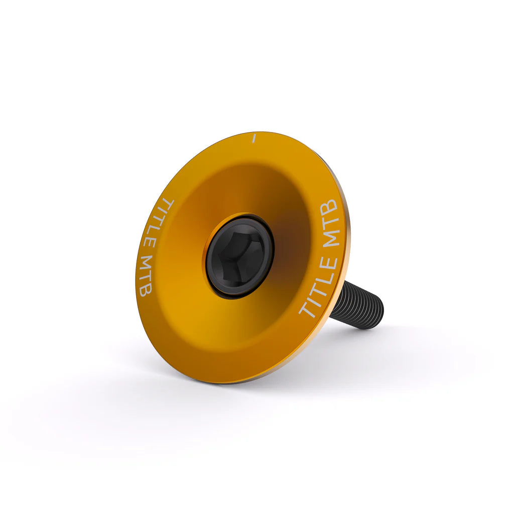 Title MTB Top Cap and Bolt