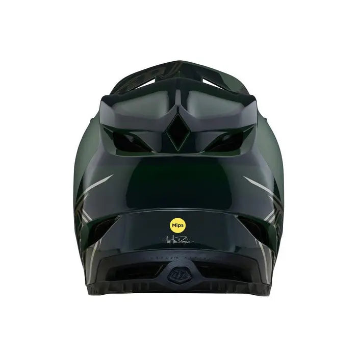 Troy Lee Designs D4 Polyacrylite Helmet Shadow Olive