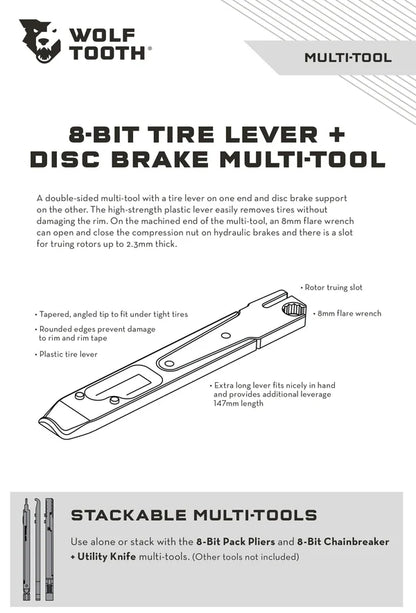 Wolf Tooth 8-Bit Tyre Lever